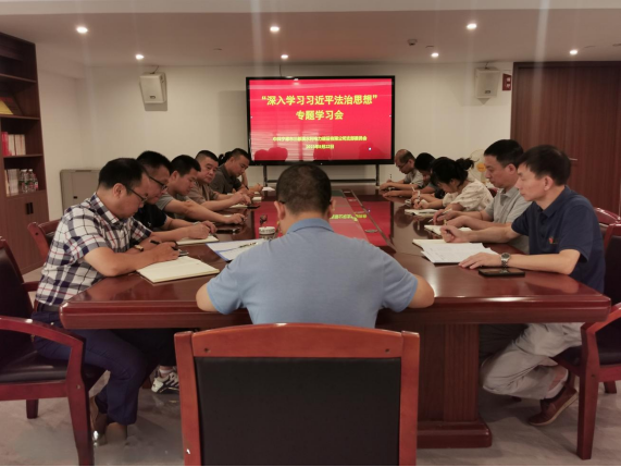 市三都澳水电公司党支部召开“深入学习习近平法治思想”专题学习会 市三都澳水电公司党支部召开“深入学习习近平法治思想”专题学习会